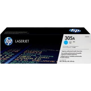 Toner HP 305A (CE411A) niebieski 2600str M351/M451/M375/M475