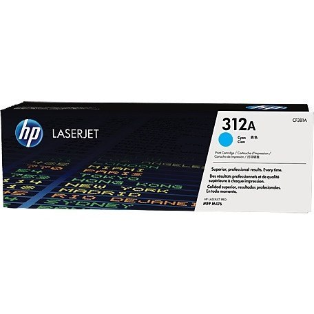 Toner HP 312A (CF381A) niebieski 2400str MFP M476