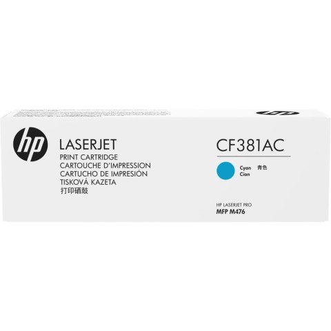 Toner HP 312A (CF381AC) niebieski 2700str korporacyjny LJ Pro M476