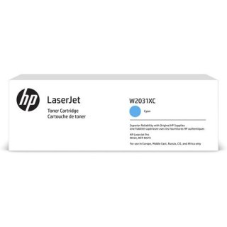 Toner HP 415X (W2031XC) niebieski 6000str korporacyjny