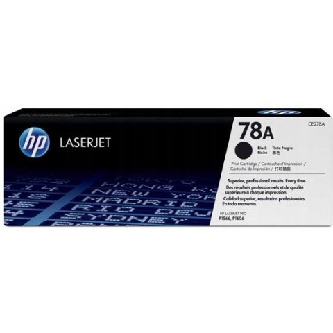 Toner HP 78A (CE278A) czarny 2100str LJ P1566/1606DN