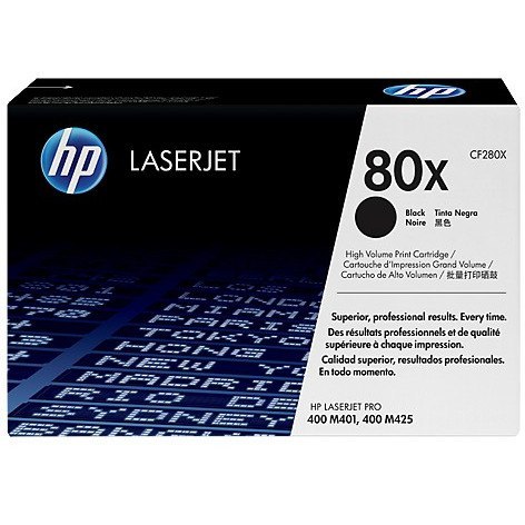 Toner HP 80X (CF280X) czarny 6800str PRO 400 M401/M425DW MFP