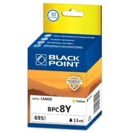 Tusz BLACK POINT (BPC8Y) żółty 880str zamiennik EPSON (CLI-8Y/0623B001) IP4200/4300/4500/5200