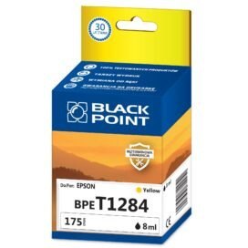 Tusz BLACK POINT (BPET1284) żółty 8ml zamiennik EPSON (T1284/C13T12844012) S22/SX125/SX425W/BX305F