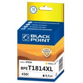 Tusz BLACK POINT (BPET1814XL) żółty 620str zamiennik EPSON (18XL/C13T18144010)