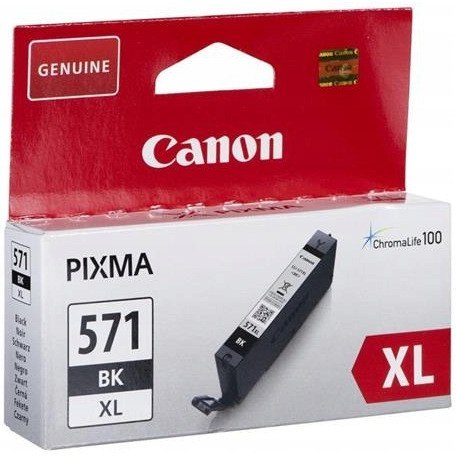 Tusz CANON (CLI-571BK XL/0331C001) czarny 895str