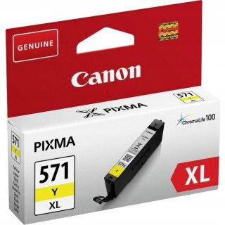 Tusz CANON (CLI-571Y XL/0334C001) żółty 10,8ml/680str