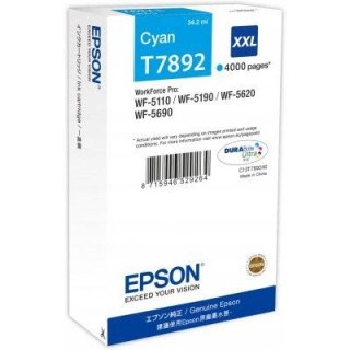 Tusz EPSON (78XXL/T7892/C13T789240) niebieski 4000str