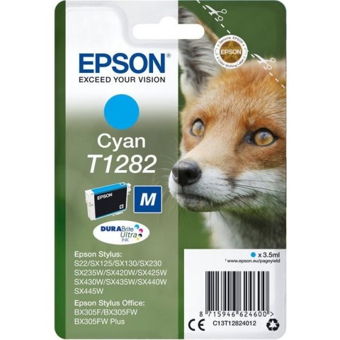 Tusz EPSON (T1282/C13T12824012) niebieski 175str/3,5ml S22/SX125/SX425W/BX305F