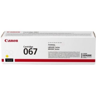 Toner CANON (067Y/5099C002) żółty 1250str