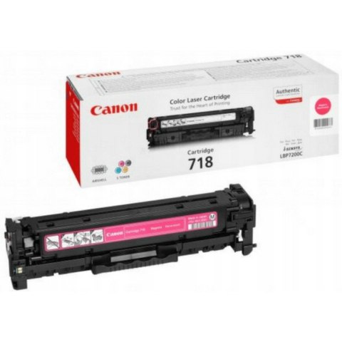 Toner CANON (CRG-718M/2660B002) purpurowy 2900str