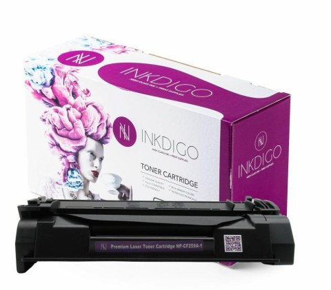 Toner INKDIGO (HP-CF259A-1 BC) czarny 3000str zamiennik HP (59A/CF259A) (bez chipa)