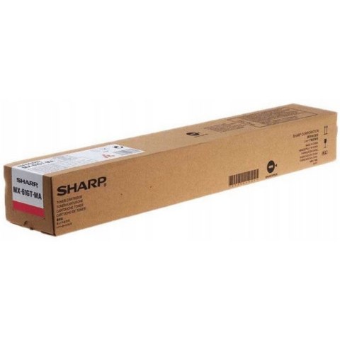 Toner SHARP (MX-61GT-MA) purpurowy 24000str