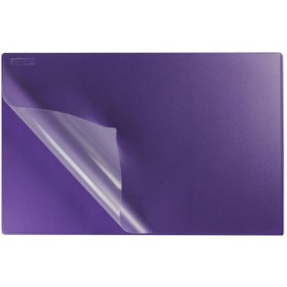 Podkład na biurko z folią 38x58 violet BIURFOL KPB-01-05