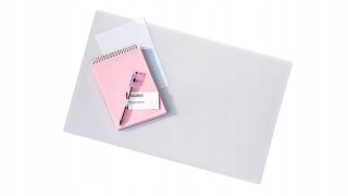 Podkładka na biurko z kieszenią 38x58cm PVC przezroczysta PB-04-01 BIURFOL