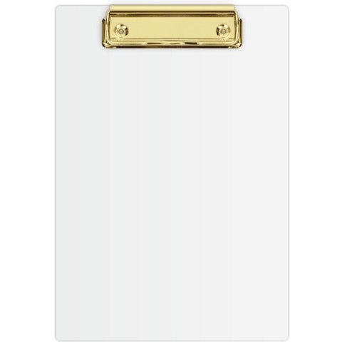 Deska z klipem Clipboard A5 biała (złoty mechanizm) KHG-00-10 BIURFOL