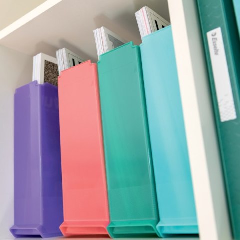 Pojemnik na dokumenty Esselte Colour`Breeze koralowy 628455
