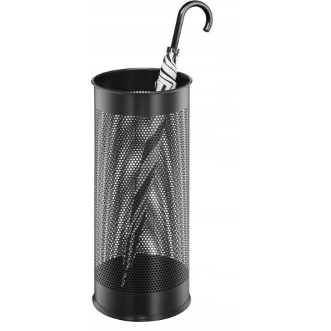 Stojak na parasole metalowy okrągły 28,5L czarny 335001 DURABLE