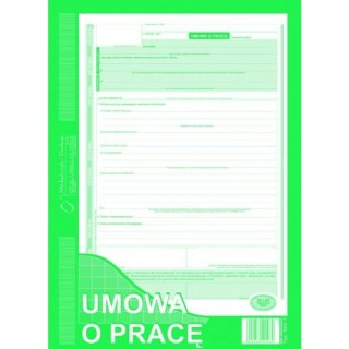 500-1N Umowa o Pracę A4 40kartek Michalczyk i Prokop