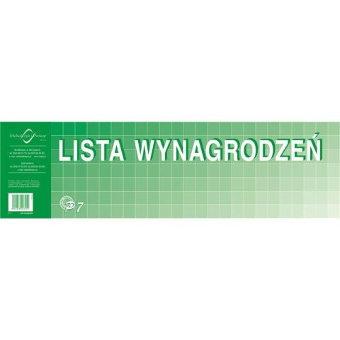 P07 Lista wynagrodzeń B2 1/5 MICHALCZYK I PROKOP