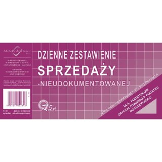 R-05n Dzienne zestawienie sprzedaży 1/3 A4 nieudokumentowanej MICHALCZYK