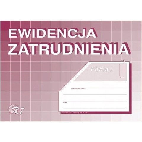 R07 Ewidencja zatrudnienia Michalczyk i Prokop