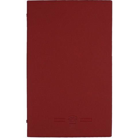 Wizytownik TELE-ADRESOWY bordo WI-16/WI-26 BIURFOL