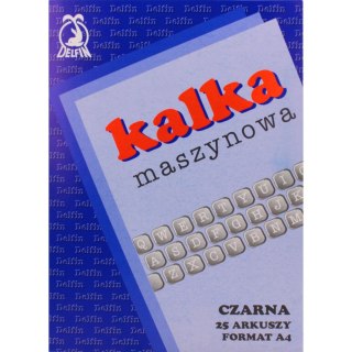 Kalka maszynowa A4 25 arkuszy DELFIN