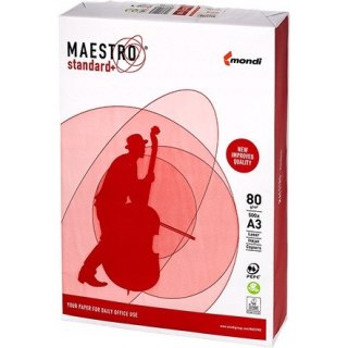 Papier ksero A3 80g MAESTRO STANDARD PLUS 161CIE