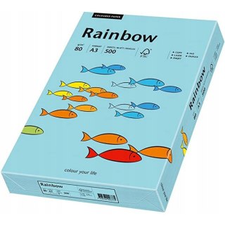 Papier ksero A3 80g RAINBOW R84 morski 88042720