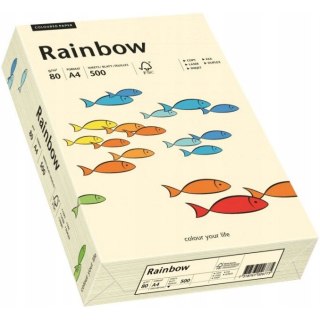 Papier ksero A4 160g RAINBOW R03 kremowy 250ark 88042257