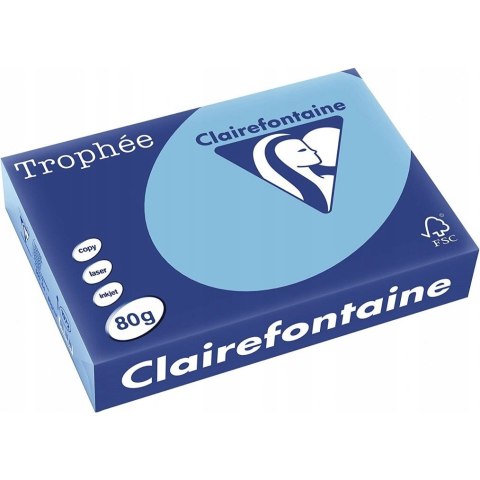 Papier ksero A4 80g TROPHEE XCA41972 pastelowy lawendowy CLAIREFONTAINE