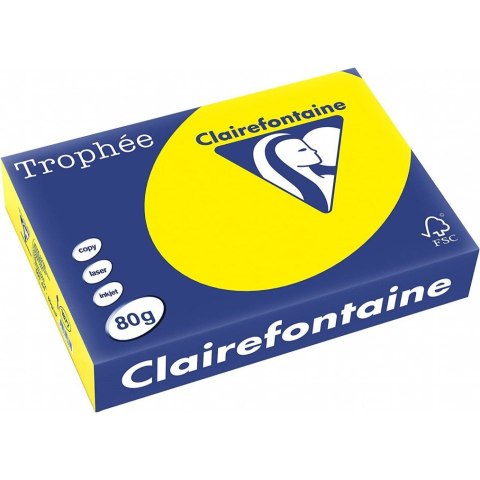 Papier ksero A4 80g TROPHEE słoneczny XCA41877 CLAIREFONTAINE