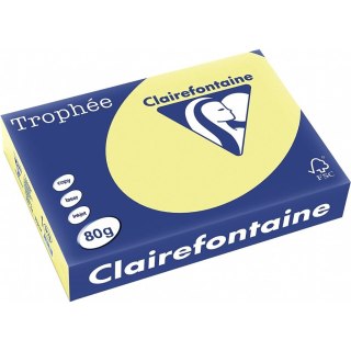 Papier ksero A4 80g TROPHEE żółty XCA41778 CLAIREFONTAINE