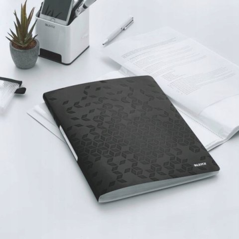 Album ofertowy 20 koszulek PP LEITZ WOW, czarny 46310095