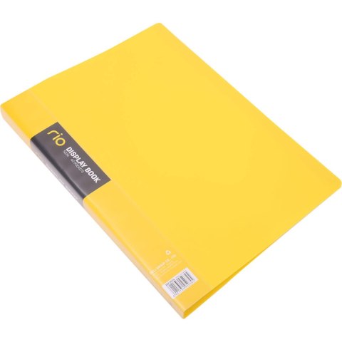 Album ofertowy A4 40 koszulek RIO żółty E5034 YELLOW DELI