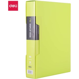 Album ofertowy A4 80 koszulek RIO zielony E5036 GREEN DELI