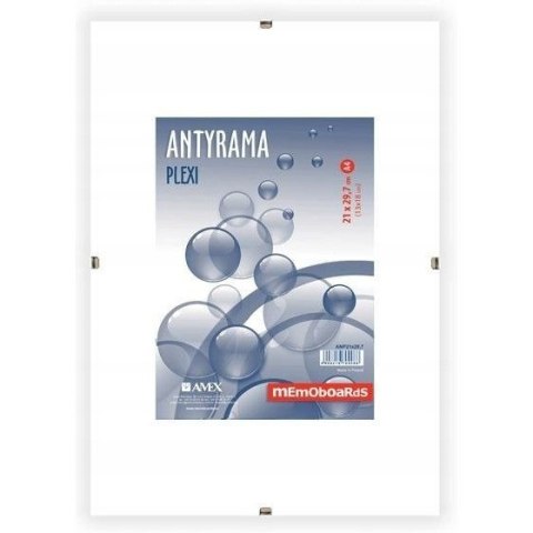 Antyrama plexi B2 50x70cm MEMOBE MAN050070-46