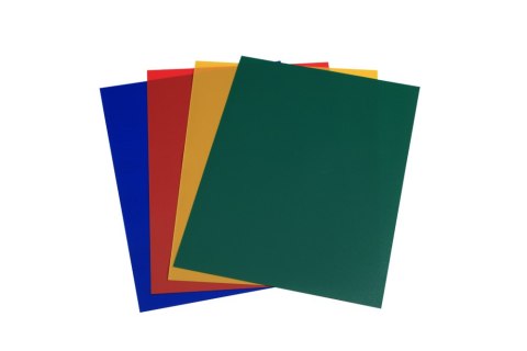 Okładki do bindowania A4 200mic 100 sztuk żółte OK-17-34 BIURFOL