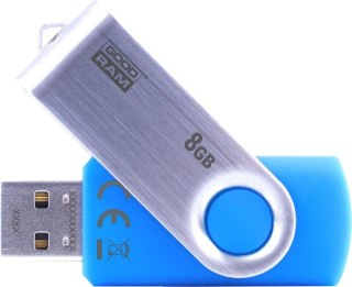 Pamięć USB 8GB GOODRAM UTS2 niebieski USB 2.0 UTS2-0080B0R11