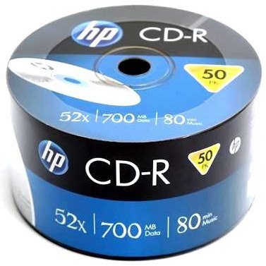 Płyta CD-R 700MB HP (50szt) na szpindlu HPCD50S