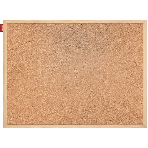 Tablica korkowa 100x80cm rama drewniana MEMOBE MTC100080.00