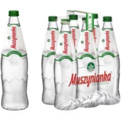 Woda MUSZYNIANKA 0.7L (6szt) szkło niskogazowana