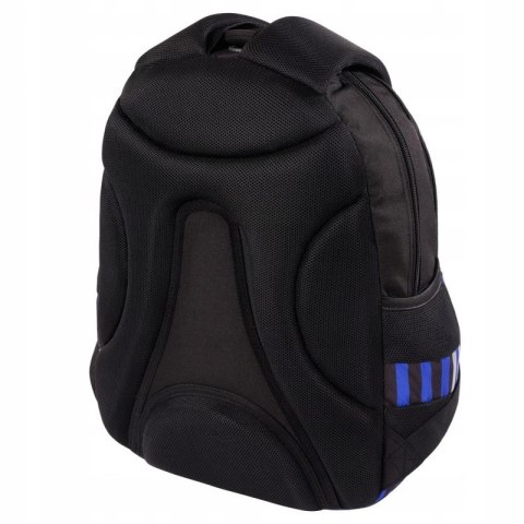 Plecak szkolny 4-komorowy Tornister młodzieżowy Black&Blue BP-06 ST.RIGHT St.Majewski
