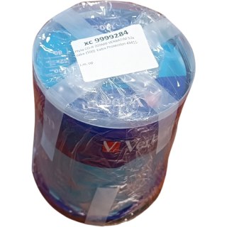 Płyta CD-R 700MB VERBATIM 52x cake (100) Extra Protection 43411- uszkodzone opakowanie