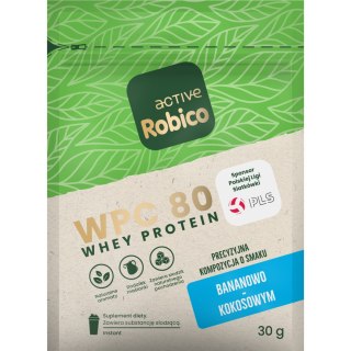 Robico Active WPC 80 bananowo kokosowy 30g