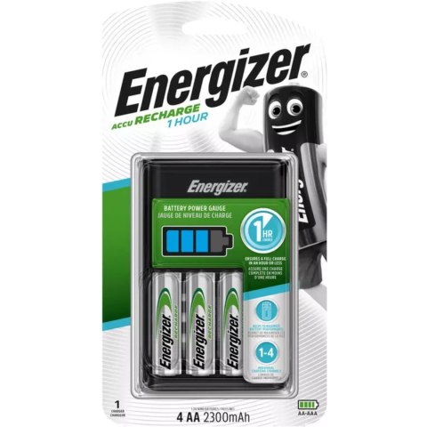 Ładowarka do akumulatorków ENERGIZER 1HOUR + 4xAA/HR6 2300mAh