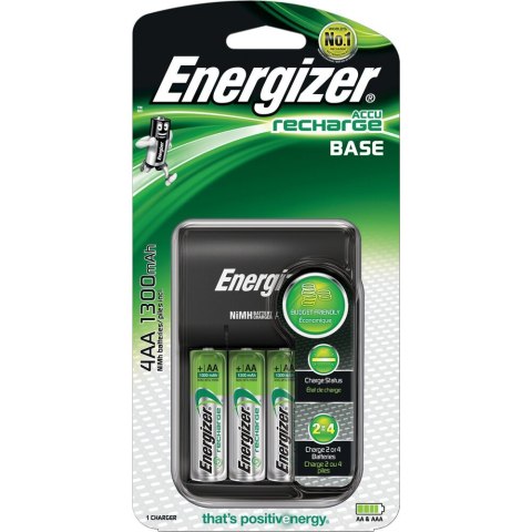 Ładowarka do akumulatorków Ni-MH ENERGIZER BASE + 4xAA/HR6 1300mAh