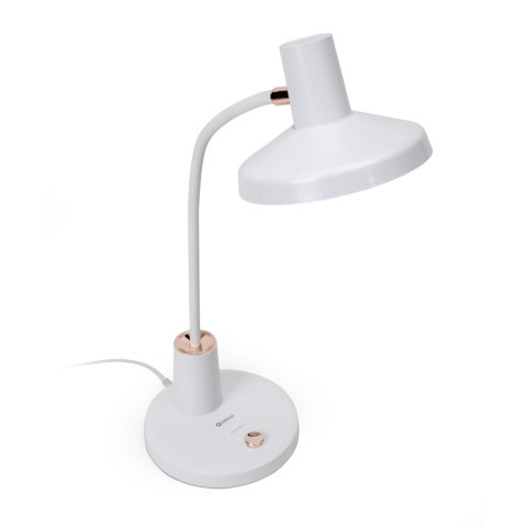 Lampka biurkowa led PLATINET LIBRA biała 10W 780lm (45855)