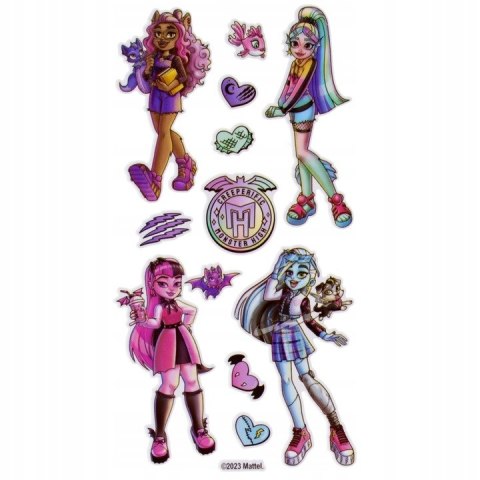 Naklejki 66x180 S-BOO MONSTER HIGH 517759